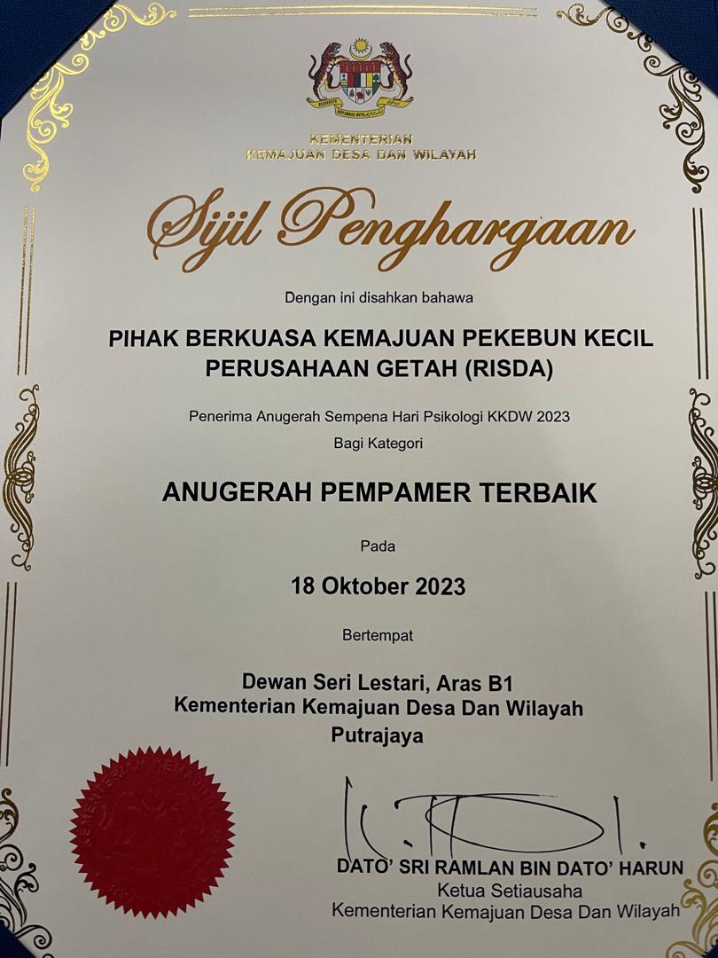 PERTANDINGAN BOOTH TERBAIK AGENSI SEMPENA HARI PSIKOLOGI KKDW 2023