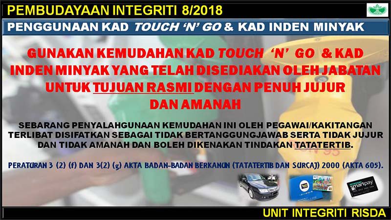 pembudayaan integriti 8-2018
